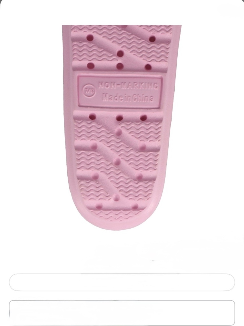 Snoopy by Peanuts Women’s Pink Slide Sandals Size 7/8 NEW - Picture 6 of 6